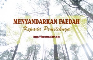 Menyandarkanfaedah1