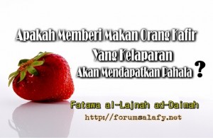 Memberi Makan Orang Kafir Yang Kelaparan1