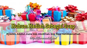 Hadiah Sebagai Suap