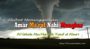 Meninggalkan Amar Maruf nahi mungkar