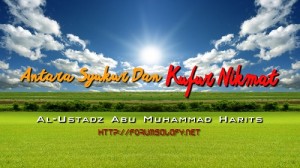 Antara Syukur dan Kufur Nikmat