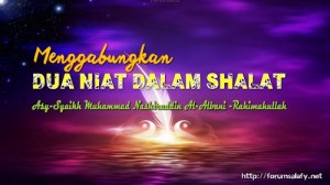 Menggabungkan Dua Niat Dalam Shalat