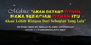 Makna Akan datang fitnah